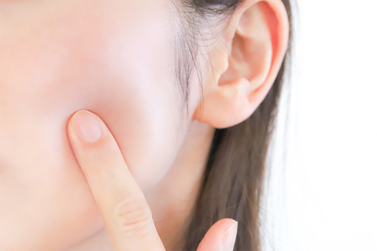肌への負担を抑えたやさしい治療