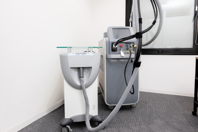 痛みに配慮した脱毛システム